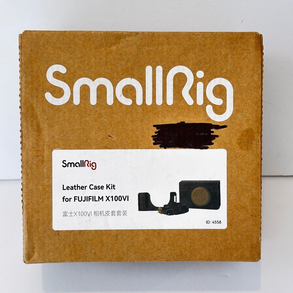 SmallRig Leather Case Kit for FUJIFILM X100VI Brown Retro Style ID 4558 NEW